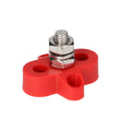 RED M8 SINGLE TERMINAL STUD - 5/16