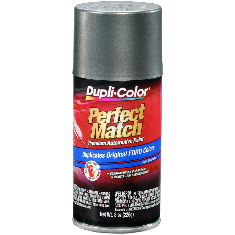 FORD EXACTMATCH AUTOMOTIVE PAINT; DARK SHADOW GRAY; 8 OZ. AEROSOL