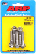 ARP 5/16 in.-18 RH Thread, 1.500 I Hex Head SS 300 Bolts - Set of 5