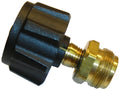 MR. HEATER PROPANE BULK CYLINDER ADAPTER WITH APPLIANCE END FITTING AND ACME NUT