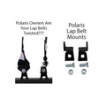 POLARIS LAP BELT MOUNTS (PAIR)