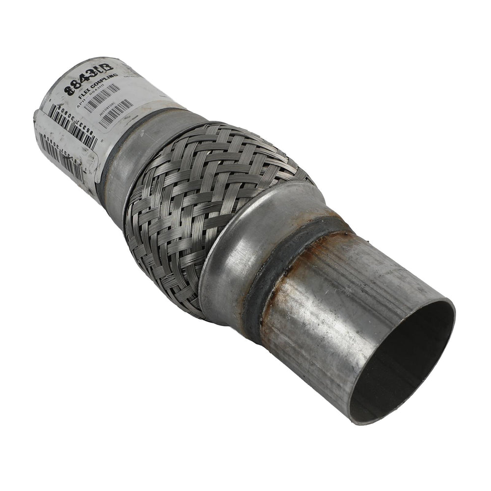 FLEX COUPLING 2.25IN CORE W/NECK 8IN OAL W/INNER BRAID