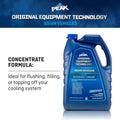 PEAK blue auto part