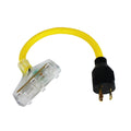 GENERATOR ADAPTER 30A MALE TO (3) 15A FEMALE
