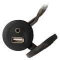 CBUSBFM3.5 PNL MOUNT USB/3.5MM JACK