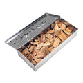 HINGED STAINLESS STEEL SMOKER BOX