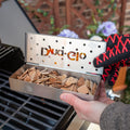 HINGED STAINLESS STEEL SMOKER BOX