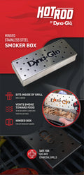 HINGED STAINLESS STEEL SMOKER BOX