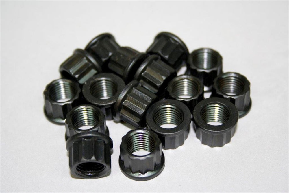 FLANGE NUT 5/16IN24 X 3/8IN WRENCHING GOLD ZINC S/WRAP CARD SET OF 10