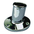 CHROME BRASS POLE SOCKET 3/4