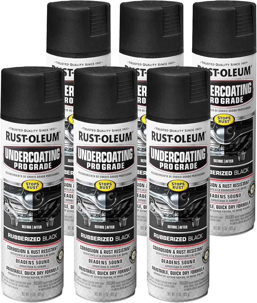 RUST-OLEUM black auto part