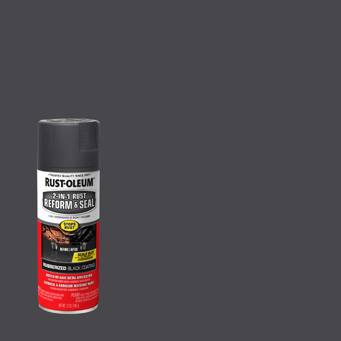 RUST-OLEUM black auto part