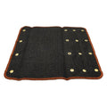 STEP RUG PREMIUM TURF W/UV&TPE HEMMED 22IN X23IN BROWN