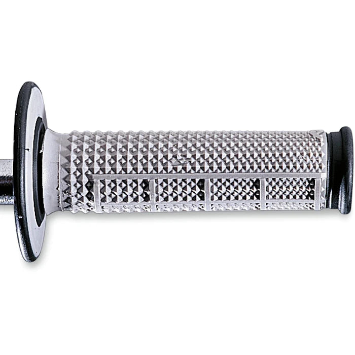 Renthal MX Dual Compound Grips Taper 1/2 Waffle - Grey/ Black