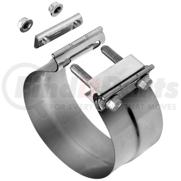 CLAMP TORCTITE PREFORMED LAP JOINT BAND 4IN 304 BRIGHT 304 STAINLESS