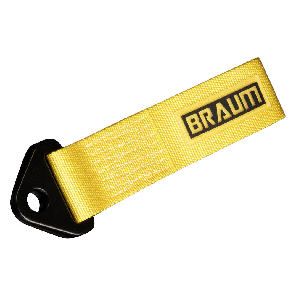 Braum Yellow Tow Strap Kit - BRTS-YLW