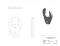 Clayton Crow s Foot 1-1 4 Jam Nut Wrench 2500125