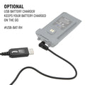 Rugged Radios GMR2 Replacement Lithium Battery w/12v Charge Port and Belt Clip Grey