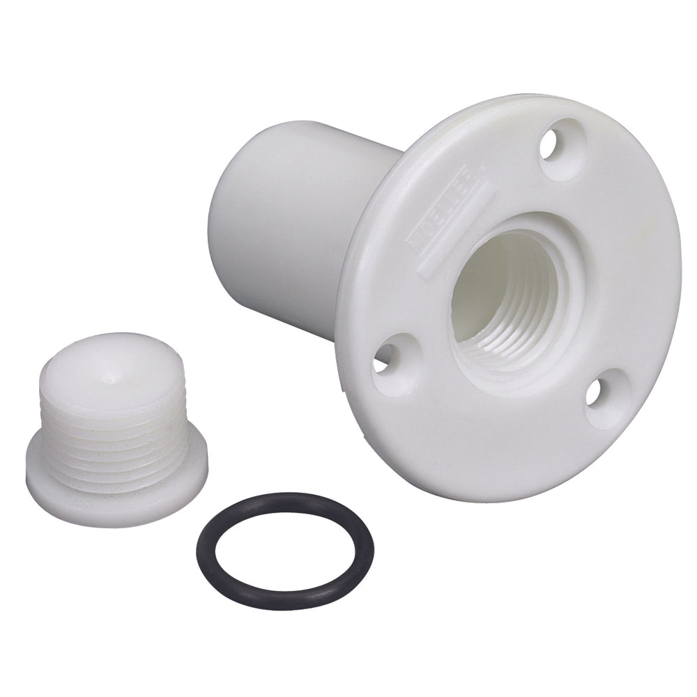 TRANSOM DRAIN TUBE WITH PLUG