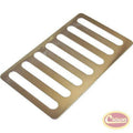 Stainless Steel Cowl Vent Cover for 2007-2018 Jeep JK Wrangler RT Off Road