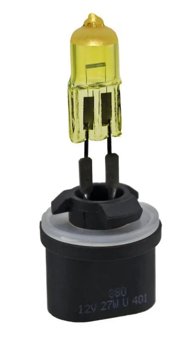 BULB 12V 27W PG13 YELLOW 2 BLISTER