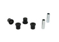 Control arm - lower inner bushing 4 Bushings 2 Tubes Grease