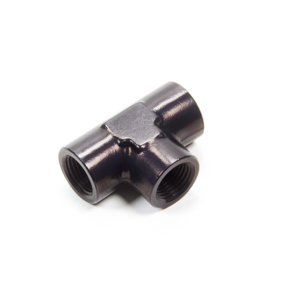 Alum Female Pipe Tee 3/8in Black