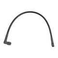 Coated Braided Line 15in #3 Hose -3 90 Deg/-3 Str