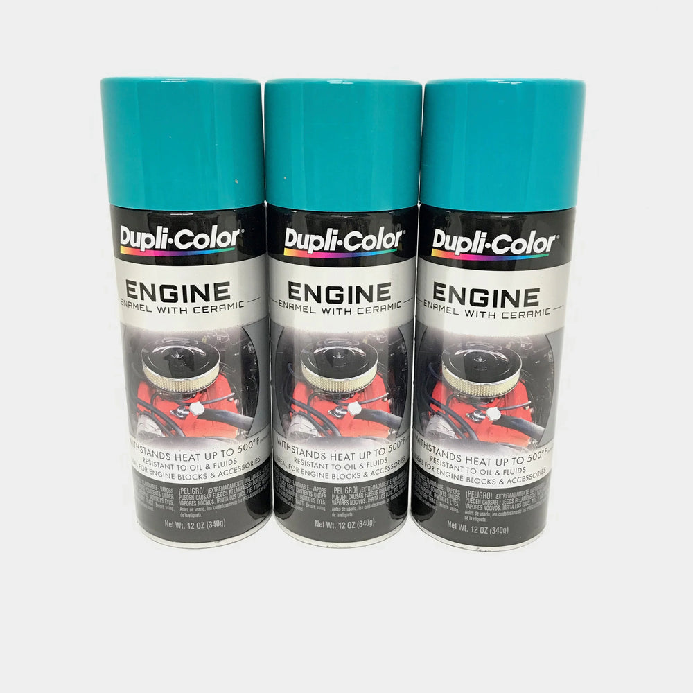 ENGINE ENAMEL WITH CERAMIC; TORQUE N TEAL; 12 OZ. AEROSOL