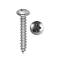 PHILLIPS PAN HEAD #8 X .5 INCH STAINLESS SCREWS - 100PK