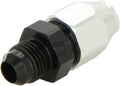 Russell Performance Black/Silver -6 AN Male 37 Degree to 3/8in Aluminum Tube