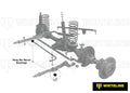 Whiteline W0410-33 Sway Bar Bushings 33mm use with KS30 saddle