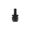 10 AN STRAIGHT CRIMP STYLE HOSE END BLACK
