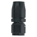 Fragola -8AN Straight Power Flow Hose End - Black