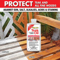TEAK OIL 16 OZ.