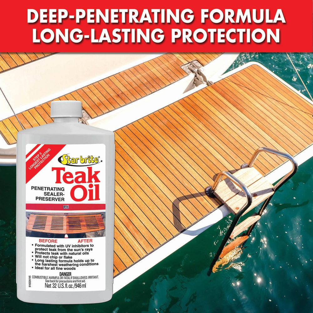 TEAK OIL 16 OZ.
