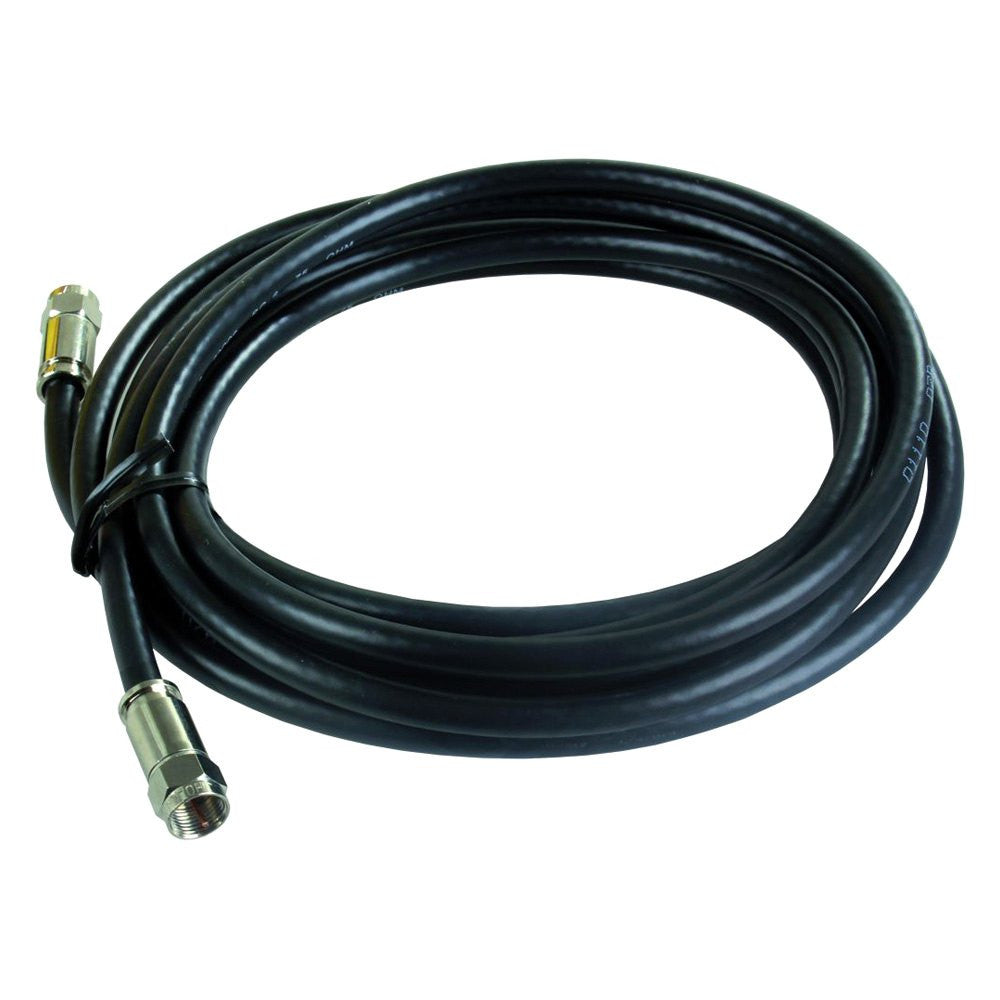 12' RG6 COAX W/COMPRN END