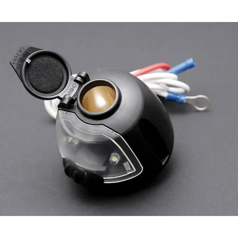 12 VOLT POWER SOCKET W/UTILITY LIGHT