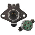 4 POLE ROUND PLUG AND SOCKET