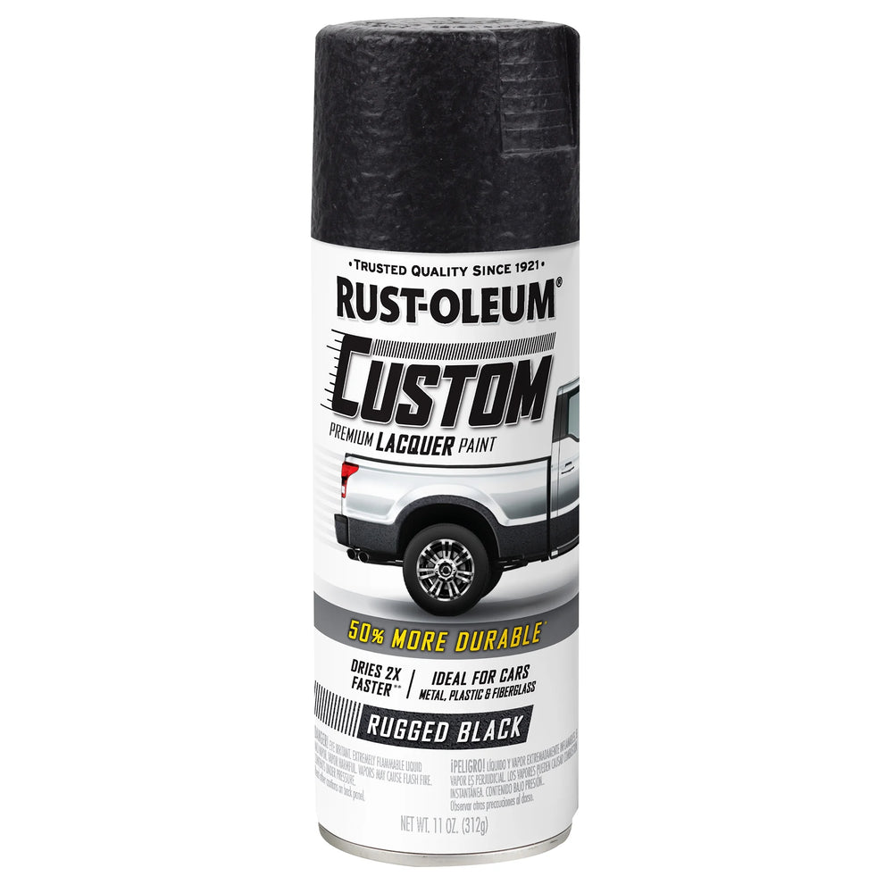 RUST-OLEUM black auto part