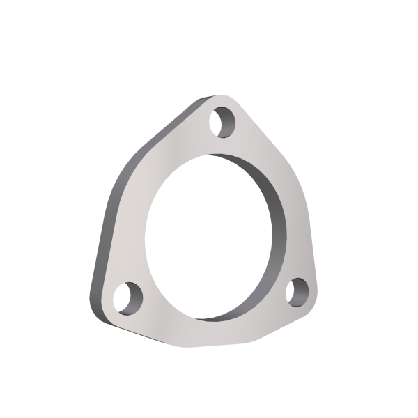 2.50 Inch 3 Bolt Flange