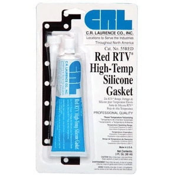 RTV HITEMP SILICONE GASKET RED 3 FL.OZ (12 PACK)