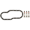 Fel-Pro 10-12 Toyota Sequoia Engine Oil Pan Gasket Set - High-Temperature Rubber-Coated Fiber