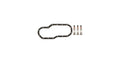 Fel-Pro 10-12 Toyota Sequoia Engine Oil Pan Gasket Set - High-Temperature Rubber-Coated Fiber