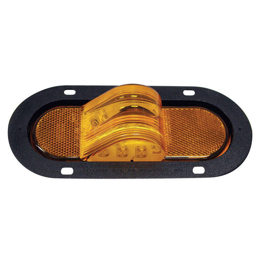 LED MT/SM OVL W/FLNG 7.88' X 3.63'