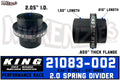 King Shocks 2.0 Pr Spring Divider Black