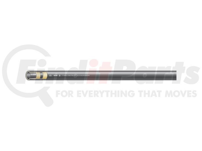 Gates 8G3HXCTN - G3H High-Temp 2-Fiber Braid Hose - SAE 100R3 - 1/2 x 225 (1000 psi)