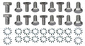 TRANS-DAPT OIL PAN BOLTS