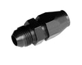 06 TO 3/8 HARD LINE AN ALUMINUM HOSE END BLACK