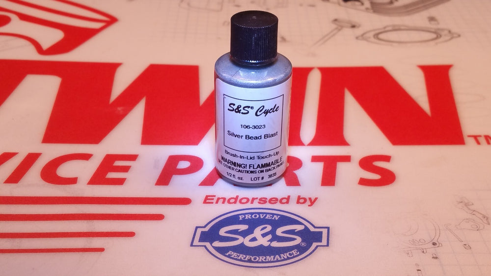 S&S Cycle Paint Touch Up 1/2oz - Silver
